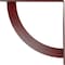 Ekena Millwork Bulwark Steel Bracket, Hammered Bright Red 2"W x 20"D x 20"H BKTM02X20X20BUHRE - alternate 9